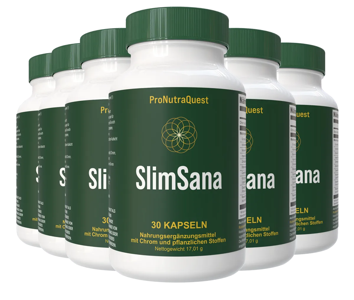 6 Bottles SlimSana Bundle
